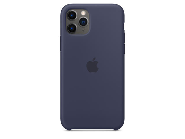 Калъфи Apple iPhone 11 Pro Silicone Case, тъмносин