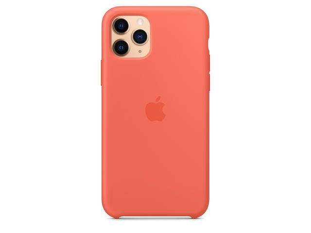 Калъфи Apple iPhone 11 Pro Silicone Case, оранжев