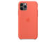 Калъфи Apple iPhone 11 Pro Silicone Case, оранжев
