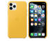 Калъфи Apple iPhone 11 Pro Leather Case, Meyer Lemon