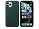 Калъфи Apple iPhone 11 Pro Leather Case, Forest Green