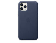 Калъфи Apple iPhone 11 Pro Leather Case, Midnight Blue