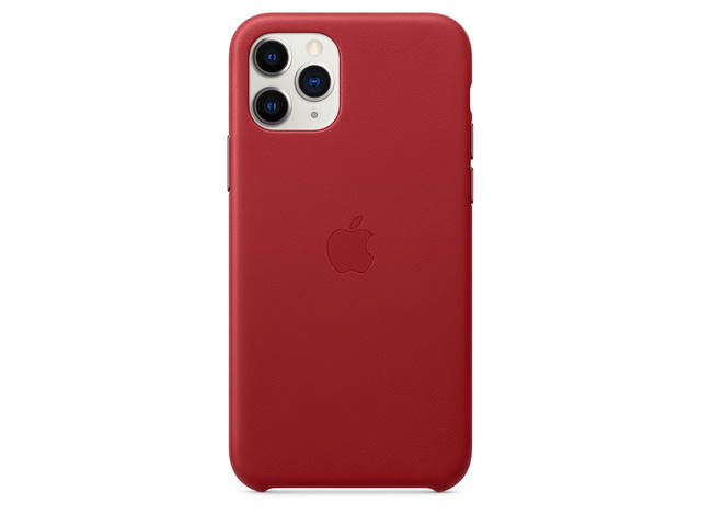 Калъфи Apple iPhone 11 Pro Leather Case, (PRODUCT)RED