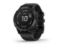 Смарт часовници Garmin Fenix 6X Pro - Black with black band