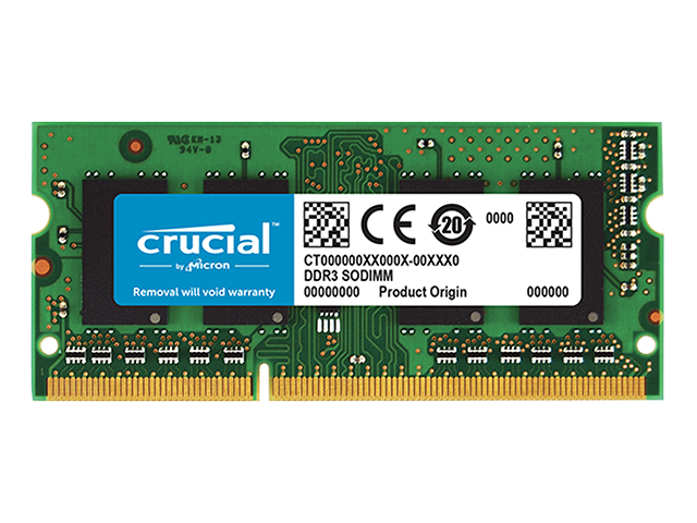 Оперативна памет 4GB DDR3L 1600MHz Crucial