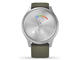 Смарт часовници Garmin Vivomove Style Silver/Moss Green