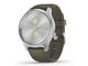 Смарт часовници Garmin Vivomove Style Silver/Moss Green
