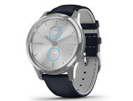 Смарт часовници Garmin Vivomove Luxe Silver Stainless/ Navy