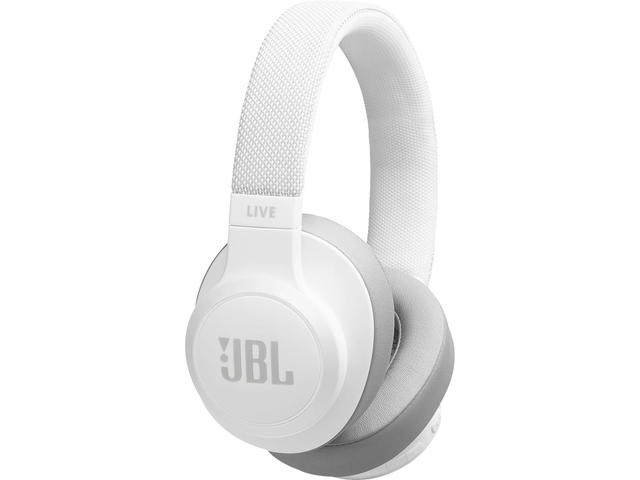 Слушалки JBL LIVE 500BT, в бяло