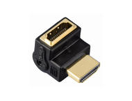 Кабели и Адаптери Hama HDMI към HDMI преходник извит на 90 градуса