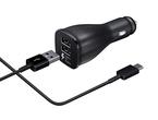 Зарядни устройства Samsung Fast Charging Dual Car Charger (Type C)