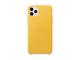 Калъфи Apple iPhone 11 Pro Max Leather Case - Meyer Lemon (Seasonal Autumn 2019)