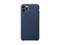 Калъфи Apple iPhone 11 Pro Max Leather Case - Midnight Blue