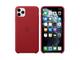 Калъфи Apple iPhone 11 Pro Max Leather Case - (PRODUCT)RED