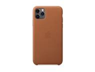 Калъфи Apple iPhone 11 Pro Max Leather Case - Saddle Brown
