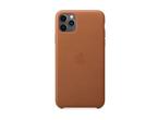 Калъфи Apple iPhone 11 Pro Max Leather Case - Saddle Brown