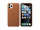 Калъфи Apple iPhone 11 Pro Max Leather Case - Saddle Brown