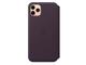Калъфи Apple iPhone 11 Pro Max Leather Folio - Aubergine (Seasonal Autumn 2019)
