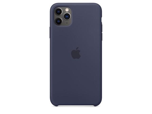 Калъфи Apple iPhone 11 Pro Max Silicone Case, Midnight Blue