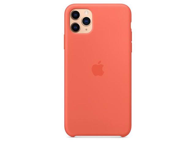 Калъфи Apple iPhone 11 Pro Max Silicone Case, Clementine (Orange) (Seasonal Autumn 2019)