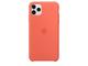 Калъфи Apple iPhone 11 Pro Max Silicone Case, Clementine (Orange) (Seasonal Autumn 2019)