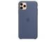 Калъфи Apple iPhone 11 Pro Max Silicone Case, Alaskan Blue (Seasonal Autumn 2019)