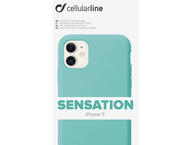 Калъфи Cellularline Sensation за iPhone 11, Светло зелен