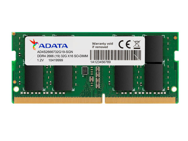 Оперативна памет 32GB DDR4 2666MHz ADATA SODIMM