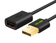 Кабели и Адаптери CE-Link USB 2.0 Extension Cable Black 50cm