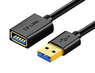 Кабели и Адаптери CE-Link USB 3.0 Extension Cable Black 1m
