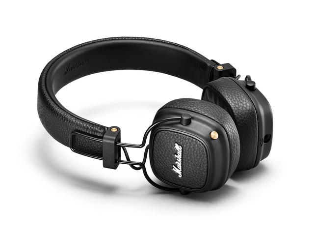 Слушалки Marshall Major III Bluetooth- черни
