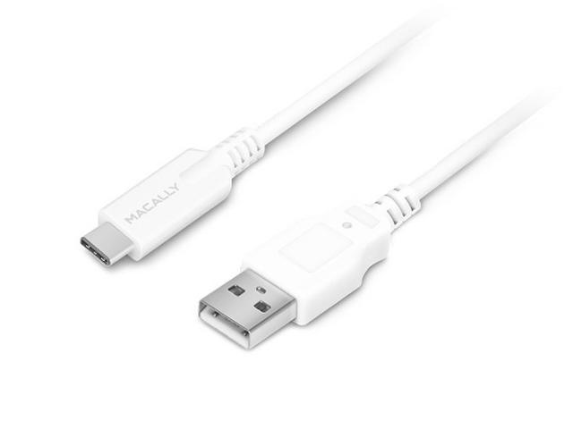 Кабели и Адаптери Macally USB-C към  USB 2.0 кабел UCUA6-W