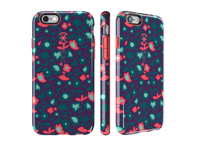 Калъфи Speck iPhone 6S Candyshell Inked Kurbits Floral Teal/Warning Orange