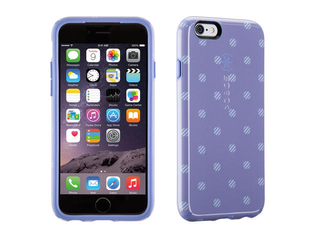 Калъфи Speck iPhone 6S CandyShell Inked Stripe Polka Heather/Wisteria Purple
