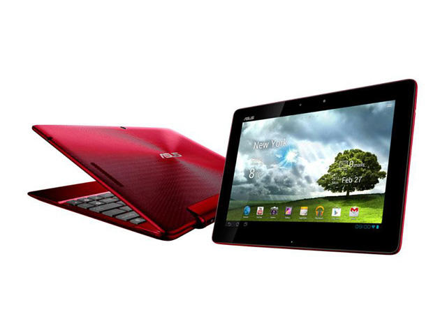 Таблети Asus Transformer Pad TF300T 32GB, червен цвят, клавиатура