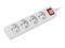 Разклонители Lanberg power strip 1.5m 4 sockets White