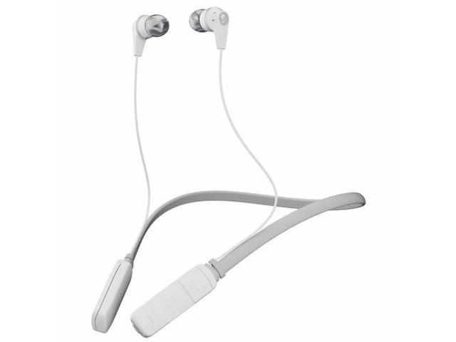 Слушалки Skullcandy Inkd 2.0 Wireless, бели-сиви