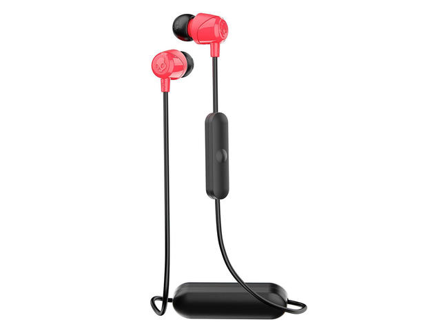 Слушалки Skullcandy Jib Wireless, в черно-червено