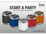 Колони Bluetooth говорител Divoom Bluetune-SOLO, оранжев