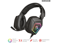 Слушалки TRUST GXT 450 Blizz RGB