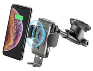 Стойки за мобилни устройства Cellularline Pilot Instant Qi