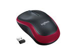 Мишки Logitech M185, в сиво-червено