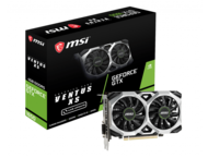 Видео карти MSI GeForce GTX 1650 VENTUS XS 4G
