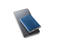 Външни батерии Cellularline Power Tank 5000 mAh, в синьо