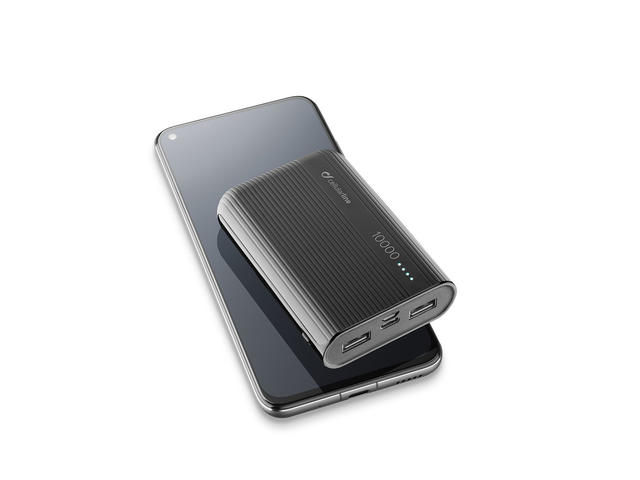 Външни батерии Cellularline Power Tank 10000 mAh, в черно