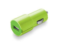 Зарядни устройства Cellularline зарядно за кола 12/24V 1A, в зелено