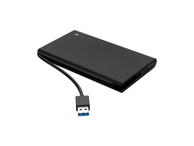 Джаджи Orico външна кутия за диск Storage - Case - 2.5 inch USB3.0 aluminium black - 2667U3-BK