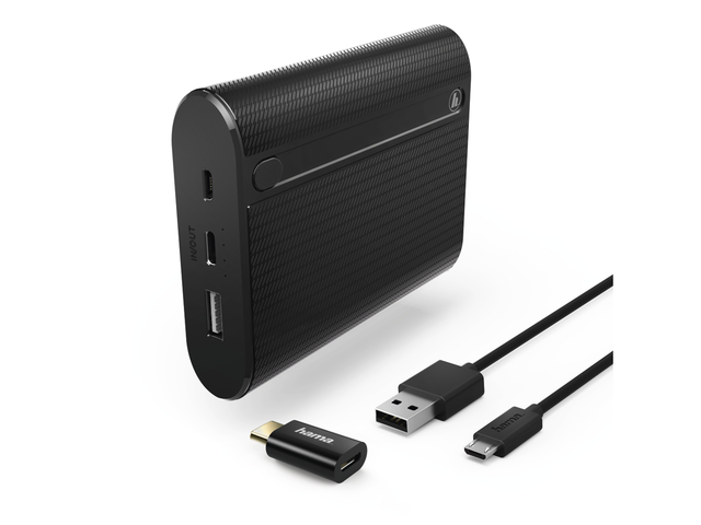 Външни батерии Hama "X10" Power Pack, 10400 mAh, в черно