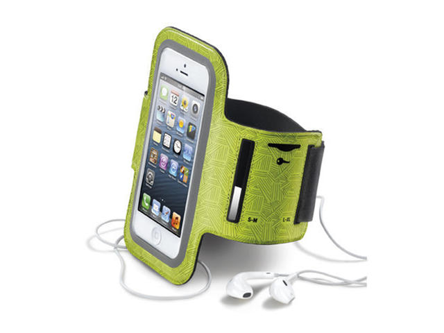 Калъфи Cellularline спортен калъф за Armband за iPhone 5/5S/5C/SE, жълт