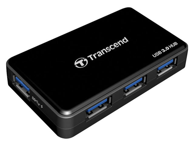 Докинг станции Transcend 4-портов HUB USB 3.0-